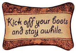 Kick Off Your Boots Pillow