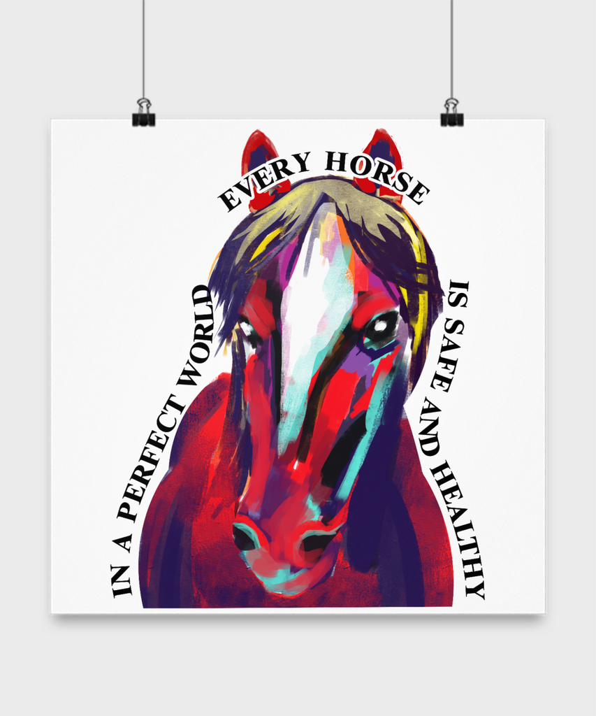 Perfect World Poster - Zana Horse - 1