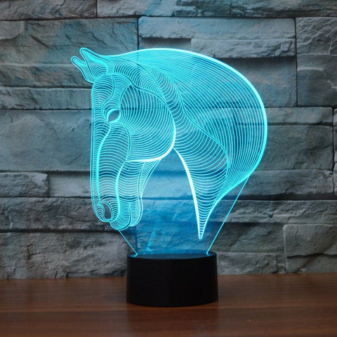 Horse 3D LED