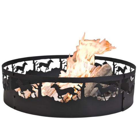 Horse Campfire Ring