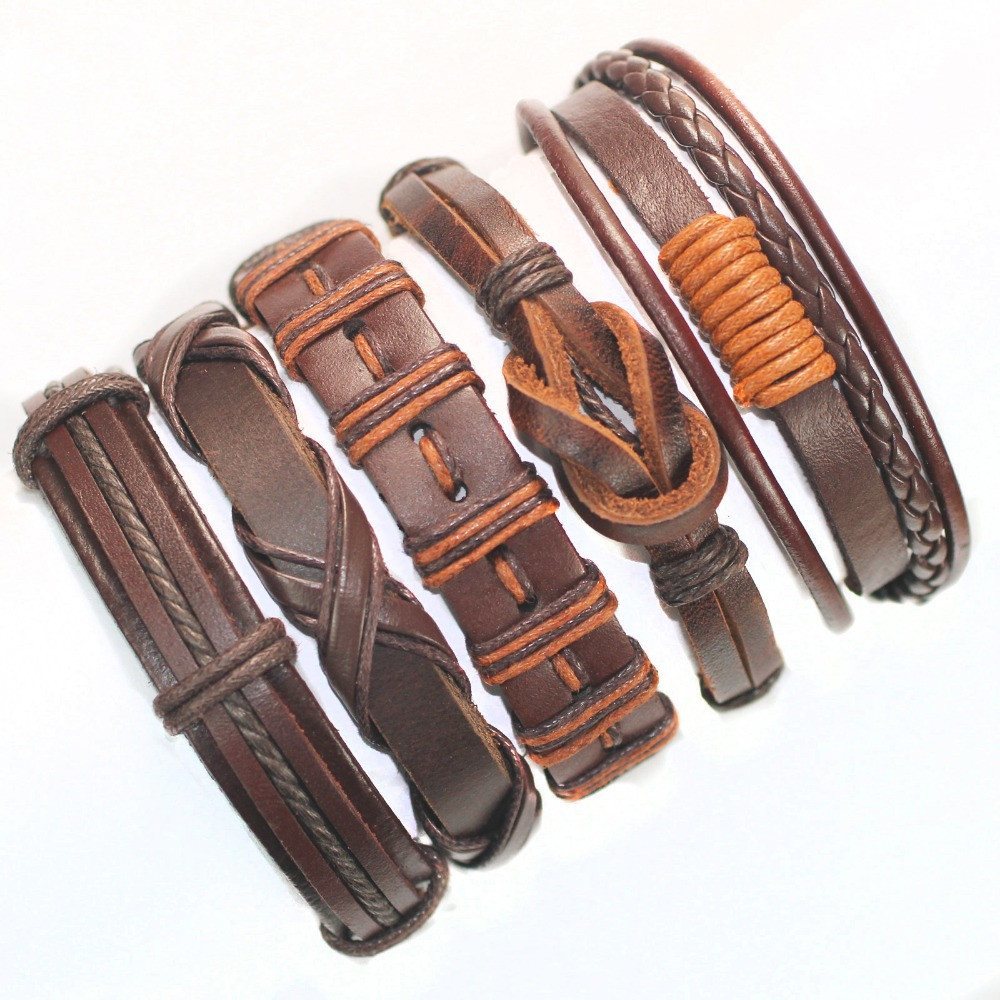 Boho-Inspired Leather Bracelets - Zana Horse - 2
