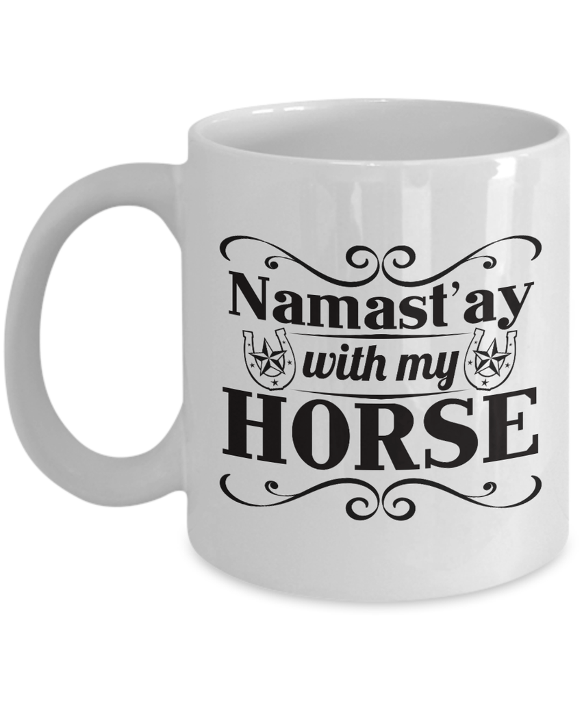 Namast'ay Mug - Zana Horse - 1