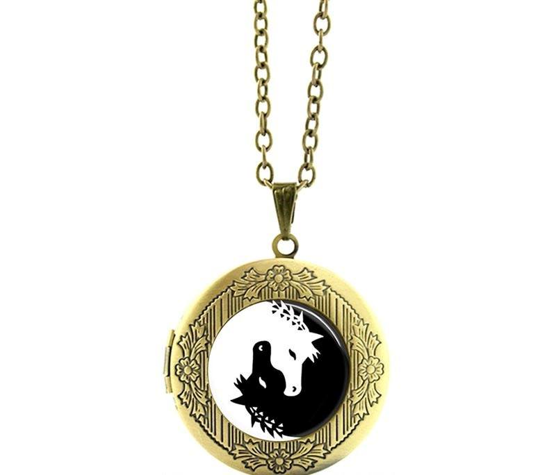 Yin-Yang Horse Necklace - Zana Horse - 1