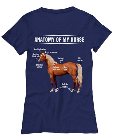 Anatomy Of My Horse T-shirt